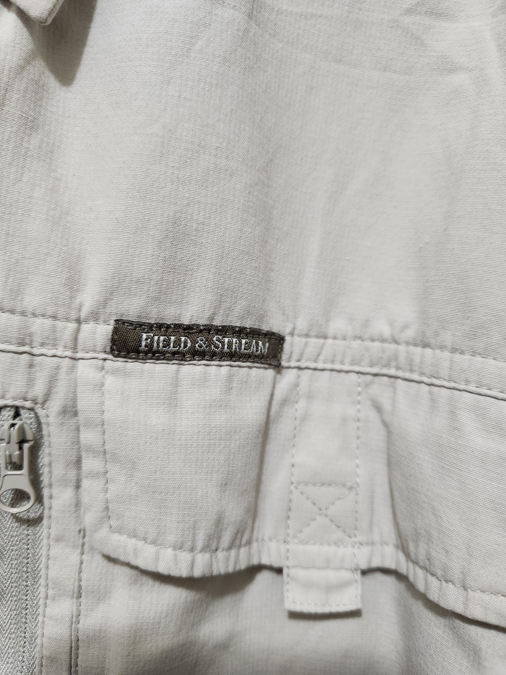 Field & Stream Men's Gray Cargo Shorts with Utility Pockets